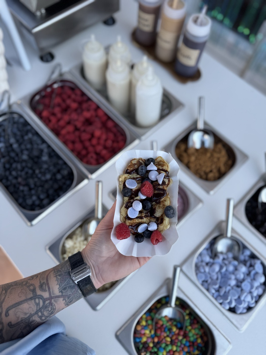 Pancake bar